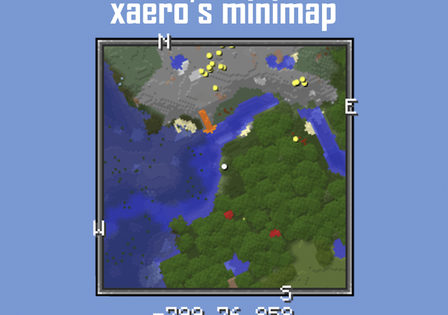 Xaero's Minimap Modu Minecraft Türkçe